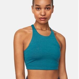 Outdoor voices TechSweat Crop Top Color- Gulf